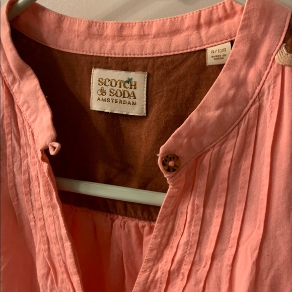 Scotch & Soda pink colorblock Dress - Picture 3 of 9